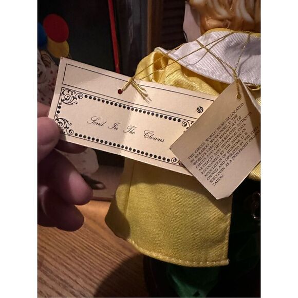 Flambro Circus World Museum Mechanical Movement Clown Grotesque Musical Song - Picture 6 of 11